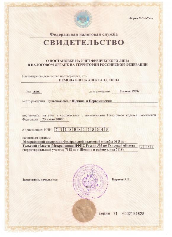 ИНН ИНН