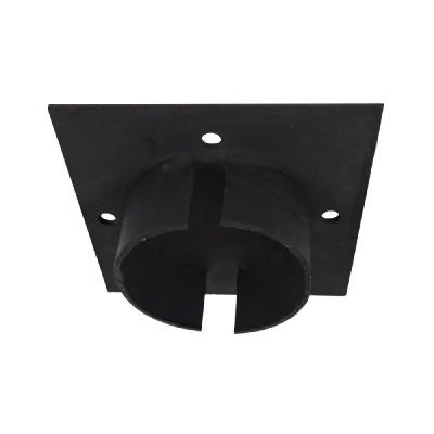 Оголовок винтовой сваи Ø108х200х200х4 мм без косынок