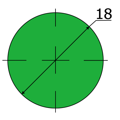 Круг г/к Ø18 мм Ст1-8пс/сп5 Круг г/к Ø18 мм Ст1-8пс/сп5