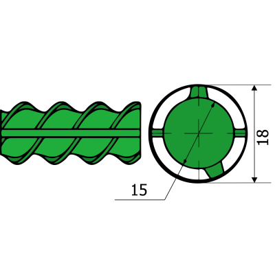 Арматура А3 А500С Ø16 мм Ст1-8пс/сп5
