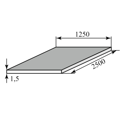 Лист х/к 1,5×1250×2500 мм Ст1-8пс/сп5