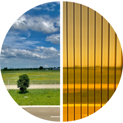 4 мм терракотовый PetAlex Primavera 0,60 кг/кв.м 6х2,1 м сотовый поликарбонат Polidin