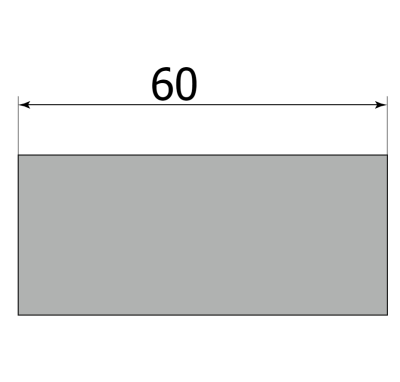 Полоса г/к 60×5 мм Ст1-8пс/сп5