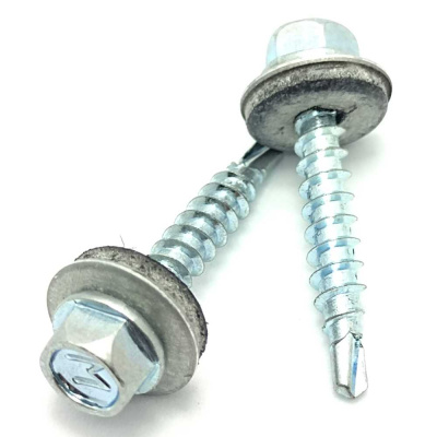 Саморез кровельный с оц./п Daxmer 4,8х29 мм сверло №1 (250 шт)